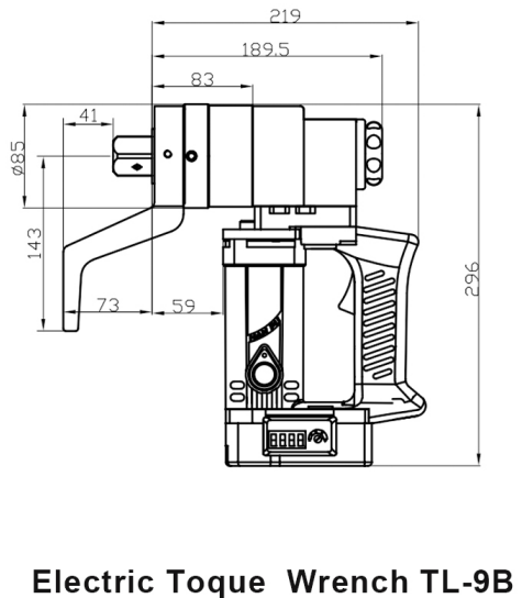 electric torque wrench TL-9B
